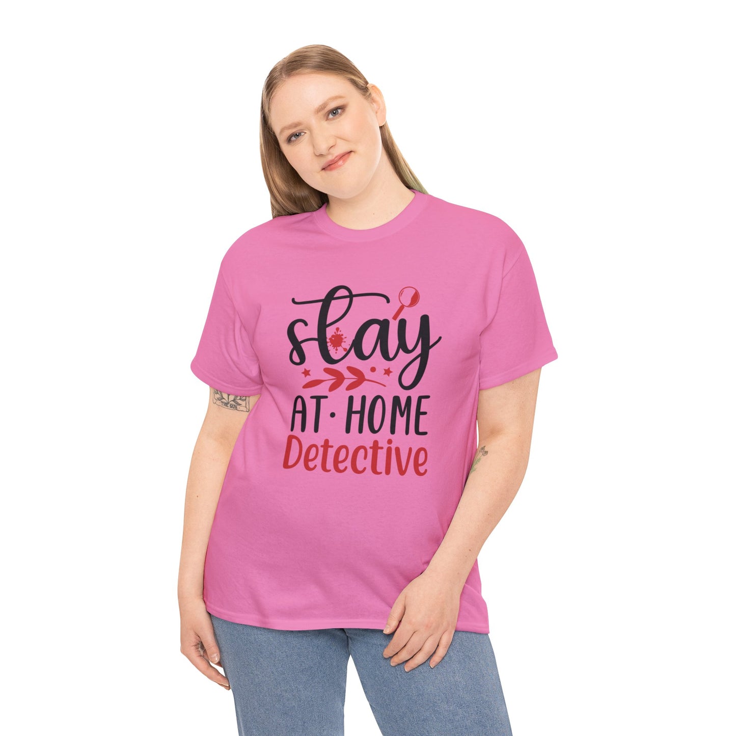 Stay At Home Detective Cotton Tee