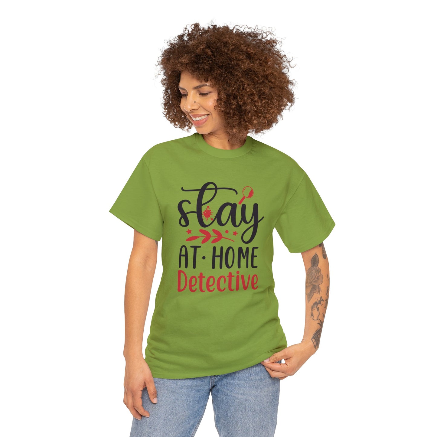 Stay At Home Detective Cotton Tee