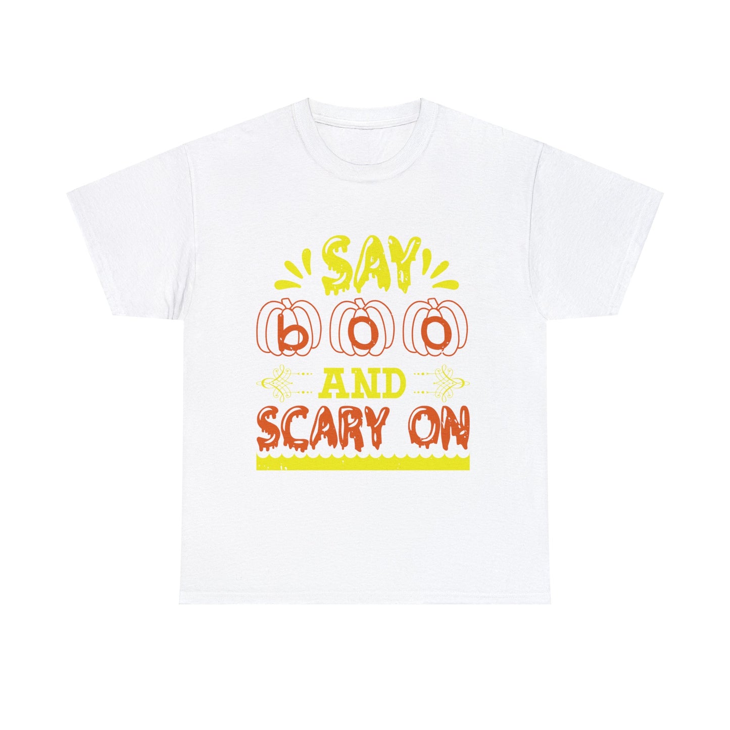 Say Boo And Carry On Unisex Tee