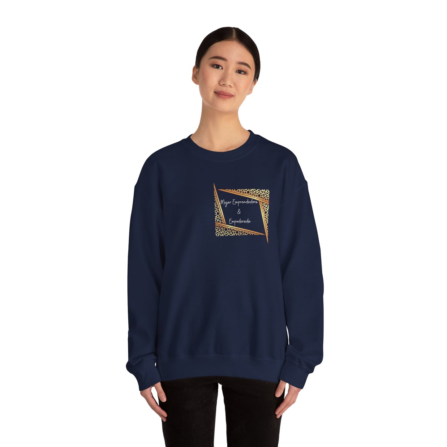 Mujer emprendedora & empoderada Crewneck Sweatshirt