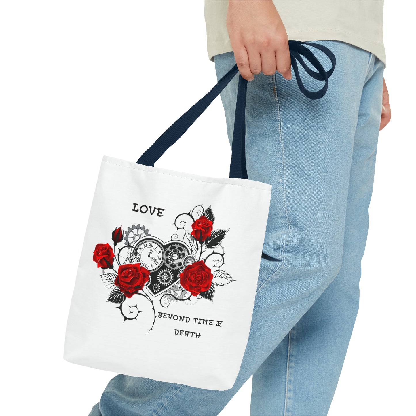 Love Beyond Time & Death Tote Bag