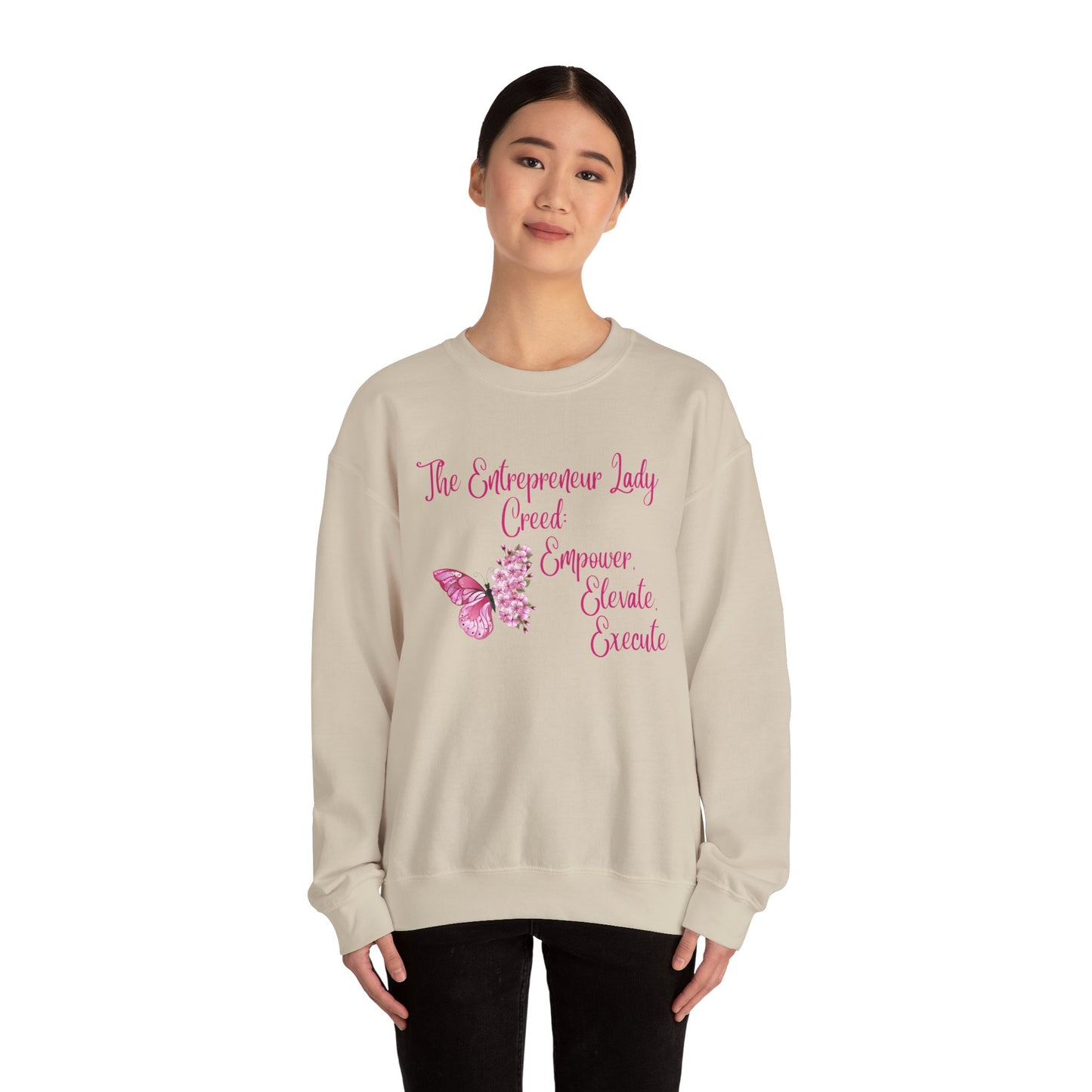 The Entrepreneur Lady Creed Crewneck Sweatshirt