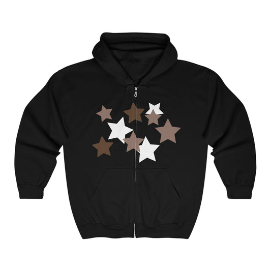 Star Full Zip Hooded Sweatshirt