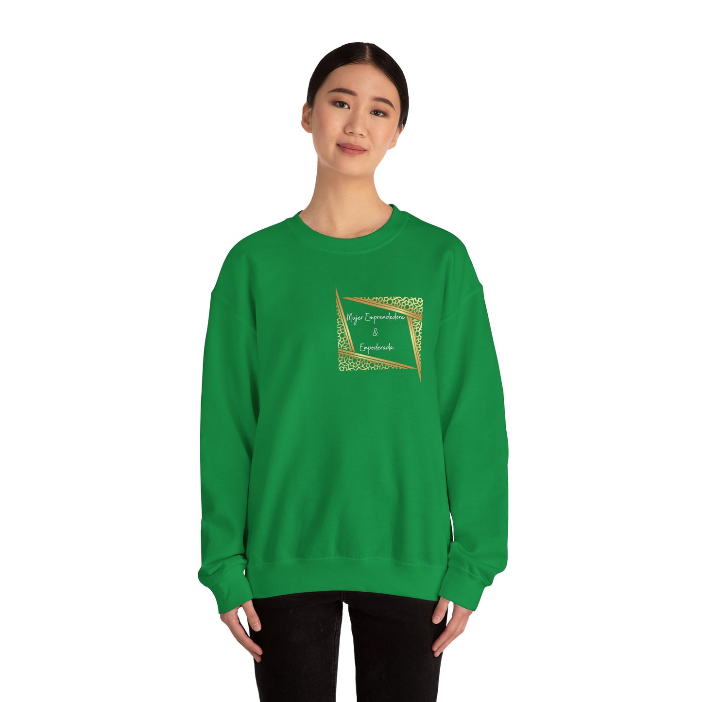 Mujer emprendedora & empoderada Crewneck Sweatshirt